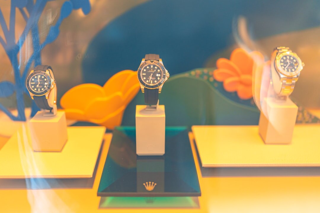 luxury accessories display