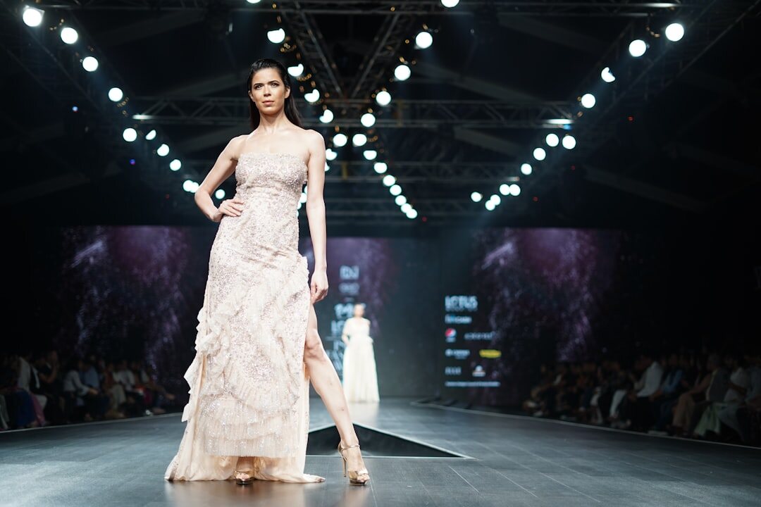 luxury fashion runway show